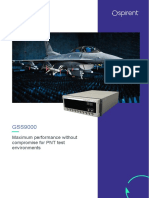 MS9000 Issue 6-00 GSS9000 Constellation Simulator Datasheet With Product Specification