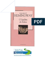 Ernest Hemingway O Jardim Do Eden