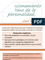 El Funcionamiento Óptimo de La Personalidad