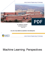 ML - CSA 301 - ML Perspective and Issues