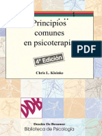 Principios Comunes en Psicoterapia Destacado