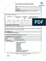 Informe de Auditoria Iso 14001 2015