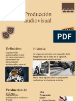 Producción Audiovisual