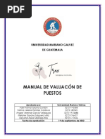 Manual de Valuación de Puestos