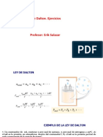 Gases - Leyes de Dalton