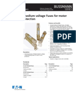 Bus Ele Ds 6001 MV Fuses R Rated