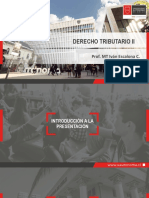 Derecho Tributario II - TERRITORIALIDAD 2022-2