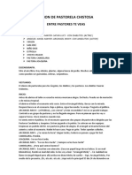 Guion de Pastorela Chistosa Entre Pastor