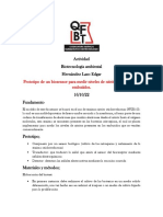 Prototipo de Biosensor