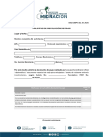 Formulario de Solicitud de Devolucion de Pago Version 01 20221 1