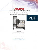 Experiment Manual - Liquid-Liquid Extraction