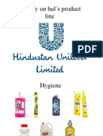 A Study On Hul's Product Line