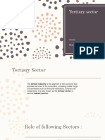 Tertiary Sector