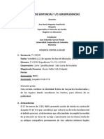 Analisis de Sentencia T-338.18 Violencia Contra La Mujer