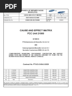 R2B-P3-206-02-A-CE-00001 - Rev.3 - Cause and Effect Matrix-Eng