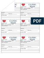 Clinic Pass