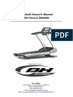 Manual Treadmill BH Hi Power - SK6900