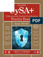 CompTIA CySA+ Cybersecurity Analyst Certification Practice Exams (Exam CS0-001)