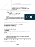 Cours Probabilités 2nde