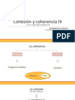 Clase. Cohesión y Coherencia III