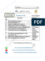 Pak Study Daily Dose-3