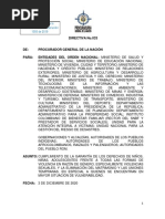 Procuraduría Directiva 33 de 2020 Garantía Niños, Niñas, Adolescentes Frente A Violencia de Género