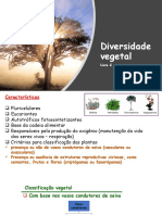 Diversidade Vegetal - Sartre