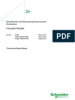 P12xy - TDS - EN - (Multifunction Protection Relay)