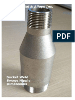 Socket Weld Swage Nipple