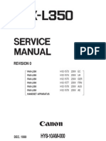 Filehost - Canon Fax L350 Service Manual