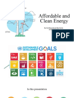 Affordable and Clean Energy (Presentation by Ardi)