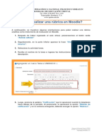 Cómo Realizar Una Rúbrica en Moodle