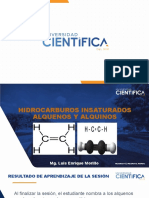 Semana 6 - Hidrocarburos Insaturados - Alquenos y Alquinos - Química Orgánica