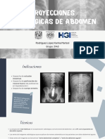 Proyecciones Radiológicas de Abdomen