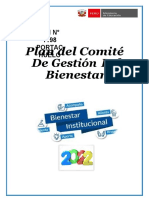 Plan Del Comité de Gestión Del Bienestar