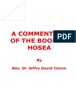 Commentary On The Book of Hosea