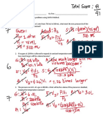 Boyles' and Charles' Law Worksheet