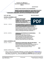 Exam Program Nov 2022 (Civil Engg)