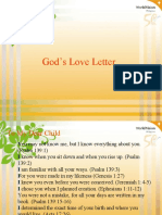 Gods Love Letter - 2nd Day Devotion