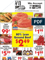 80% Lean Ground Beef: We Accept