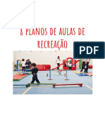 8 Planos de Aulas de Recreação