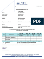 Provisional Letter (15956)