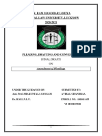Pleading, Drafting and Conveyance - FINAL DRAFT
