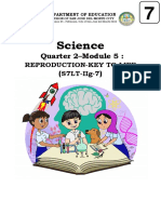 Science-7 Mod5 Reproduction Second Grading