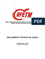 Reglamento Tecnico de Juego 21-22