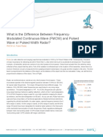 FMCW Vs Pulse Radar White Paper