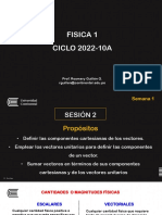 S01 - Sesión 02 - Vectores en El Plano