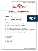 PW1 - Half Wave Rectifier Sesi 2 2021 2022