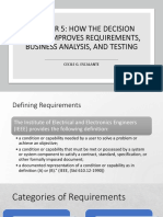 CHAPTER 5 How The Decision Model Improves Requirements Business Analysis and Testing