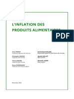 Rapport de l'IGF Sur L'inflation Des Produits Alimentaires